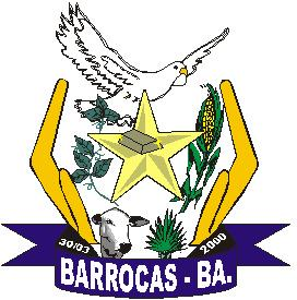 Brasão: Prefeitura Municipal de Barrocas