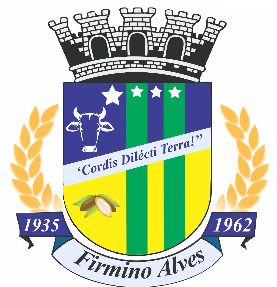 Brasão: Câmara Municipal de Firmino Alves
